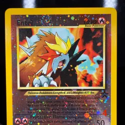 Entei 34/53 Wotc Promo Reverse Holo Pokemon Card - Image 4