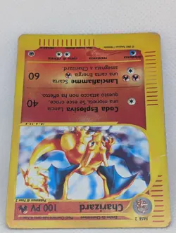 Charizard 039/165 Expedition Base Reverse Holo Rare Pokemon TCG Nintendo ITALIAN - Image 4
