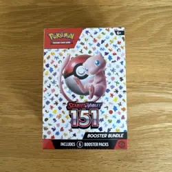 Pokemon 151 Booster Bundle (6 Packs) – Sealed & Brand New TCG ENGLISH - Image 1