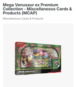 Pokemon TCG Mega Venusaur EX Premium Collection Box- New/Sealed - Image 5