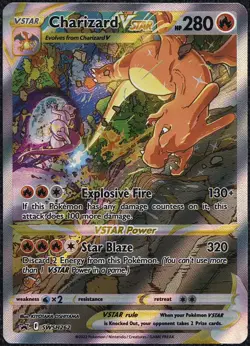 2022 Pokemon Charizard VSTAR #262 SWSH Black Star Promo - Image 1