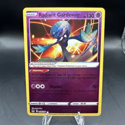 Radiant Gardevoir 069/196 Radiant Rare Lost Origin Pokemon Near Mint - Image 1