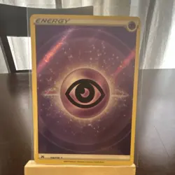 Pokemon TCG Crown Zenith Psychic Energy 156/159 Full Art Holo Ultra Rare EN - Image 1