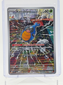 Karrablast - Holo Illustration Rare SV: Black Bolt 094/086 Pokemon - Image 1
