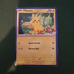 Pokemon Pikachu Stamped Blue Border My First Battle Deck English Exclusive - Image 1