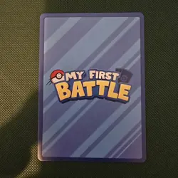 Pokemon Pikachu Stamped Blue Border My First Battle Deck English Exclusive - Image 2