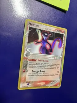 Pokemon TCG Mewtwo 12/113 Delta Species Holo Rare Eng 2005 HP/DMG - Image 5