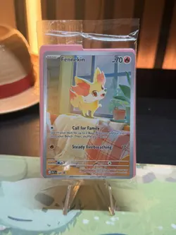 Pokemon Fennekin 080 - Black Star PROMO Sealed Chaos Rising ETB IN HAND RARE NEW - Image 1