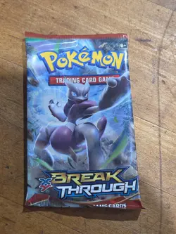 Pokemon TCG XY Break Through Booster Pack Sealed - Image 1