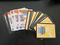 35x Pokemon TCG Online QR Codes. NEW, UNUSED. Multiple sets & languagages - Image 1