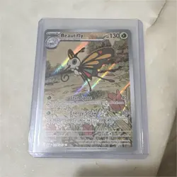 Pokemon Beautifly Full Art Holo gold star Ascended Heroes 219/217 Eng 130HP - Image 1