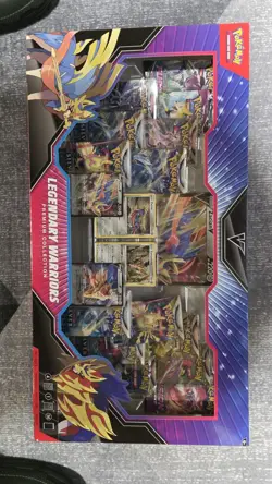 Legendary Warriors Premium Collection Pokemon TCG - Factory Sealed Box - Image 1