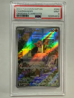 PSA 9 Charmander 044 SV: Scarlet & Violet Promo Cards Mint Holo - Image 1