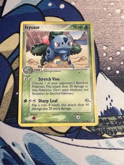 2006 Pokemon Ivysaur Uncommon Crystal Guardians 35/100 DMG - Image 1