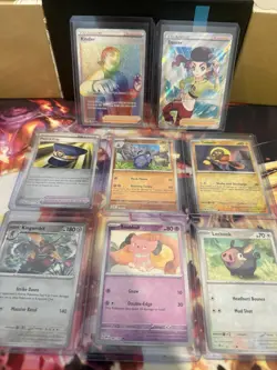 Pokemon Cards Lot TCG Rainbow Kindler Trainer Full Art - Image 1