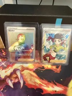 Pokemon Cards Lot TCG Rainbow Kindler Trainer Full Art - Image 2