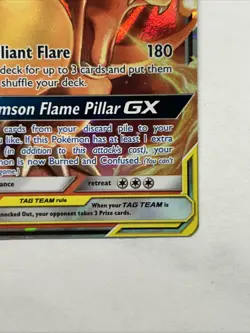 Charizard & Braixen GX 22/236 Rare Pokemon Tag Team - Sun & Moon Cosmic Eclipse - Image 4