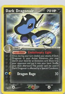 Dark Dragonair 31/109 Uncommon Team Rocket Returns Pokemon - Image 1