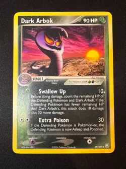 Pokemon Dark Arbok 29/109 Team Rocket Returns NM - Image 1