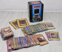 Yu-Gi-Oh! 300+ Cards with Tin Vorse Raider 1996 Limited Edition Rare - Image 1