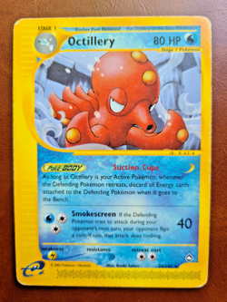 Octillery 26/147 Rare WOTC Pokemon Card Aquapolis E Series - Image 1