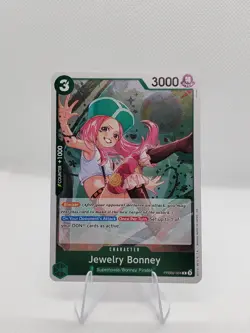 One Piece Card Game Jewelry Bonney PRB02-004 Rare NM - Image 1
