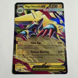 Pokemon TCG Mega Manectric EX Holo 050/132 Mega Evolutions Pack Fresh / NM Card - Image 1