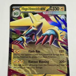 Pokemon TCG Mega Manectric EX Holo 050/132 Mega Evolutions Pack Fresh / NM Card - Image 3