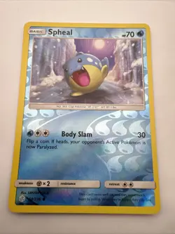 Spheal 50/236 - Reverse Holo - Cosmic Eclipse Pokemon Card - Image 1