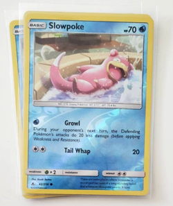 Slowpoke - 42/214 - Genuine Reverse Holo Pokemon Card - NM/M - Image 1