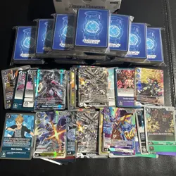 DIGIMON CCG Double Diamond Mix 500+ bulk lot C & UC & 20+ Holos Genuine Cards - Image 2