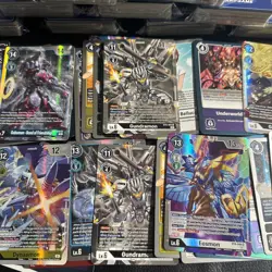 DIGIMON CCG Double Diamond Mix 500+ bulk lot C & UC & 20+ Holos Genuine Cards - Image 3