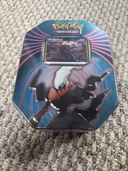 Pokemon TCG Mighty Mysterious Tin [ Darkrai Card Pack ] NEW Sealed 3 Packs 2021 820650809859 - Image 2