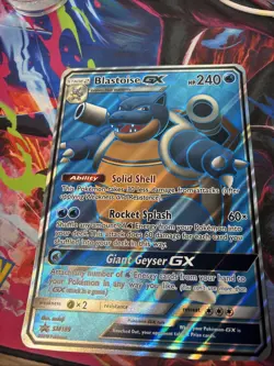 Blastoise GX - (Black Star Promos) SM189 Jumbo Cards Holo - Image 1