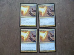 MTG 4 x Hindering Light common cards Shards of Alara Magic The Gathering - Image 1
