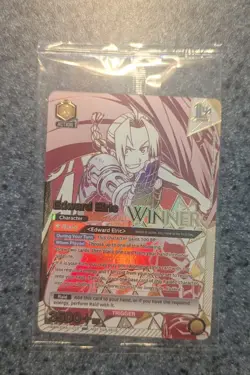 Union Arena Edward Elric UEPR Rare Battle-Winner Foil 1st Anniv Card 012 - Image 1