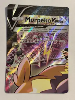 Morpeko V-Union Set of 4 SWSH290 SWSH: Sword & Shield Promo Cards - Image 2