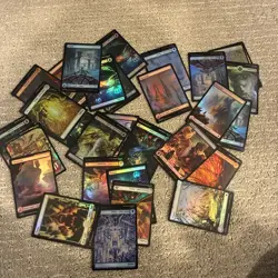 29 Full Art Foil Lands Magic The Gathering Lot - Image 1
