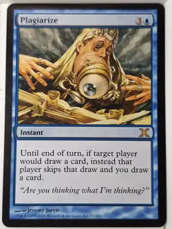 Plagiarize - 10th Edition Core Set - Magic the Gathering MTG Nice! - Image 1