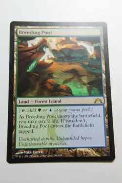 MTG Breeding Pool x1- -Gatecrash-Lightly Played - Image 1
