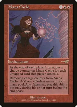 Mana Cache 1x MtG Nemesis NEM SP/NM - Image 1