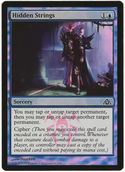 MTG Hidden Strings FOIL Dragon's Maze Common LP - Image 1