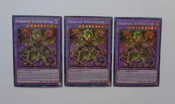 Playst: 3x Predaplant Triphyoverutum LDS3-EN076 (Secret Rare, Limited, VLP) - Image 1