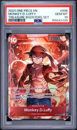 Monkey.D.Luffy (Treasure Booster Set) ST10-006 One Piece Promotion Cards Foil - Image 1