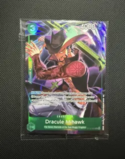 Dracula Mihawk ST12-003 SR One Piece Illustration Box Vol. 4 Promo | Near Mint - Image 1