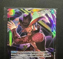 Dracula Mihawk ST12-003 SR One Piece Illustration Box Vol. 4 Promo | Near Mint - Image 2
