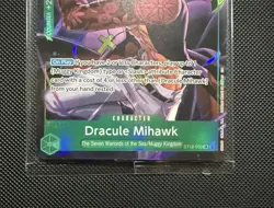 Dracula Mihawk ST12-003 SR One Piece Illustration Box Vol. 4 Promo | Near Mint - Image 3