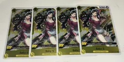Baby 5 OP12-112 Legacy of the Master One Piece TCG - English R Foil ×4 Playset - Image 1