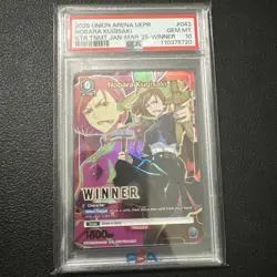 PSA 10 2025 Union Arena Jujutsu Kaisen Nobara Kugisaki UEPR/JKK-1-043 Winner - Image 1