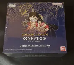 Op01 Romance Dawn Booster Box Blue Bottom Sealed One Piece Card Game - Image 1